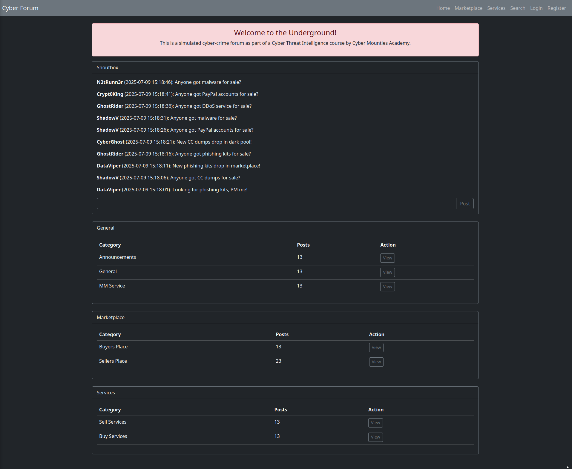 Clearnet Forum First Look